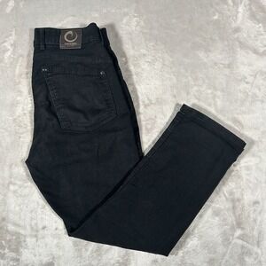 Origin USA Maine Jeans Mens 30x28 Black Delta Flex D68 Denim Stretch Made In USA